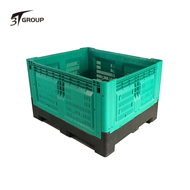 Mesh frugt sammenklappelig plast pallekasse